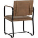 Garrett Cognac Leather Office Chair